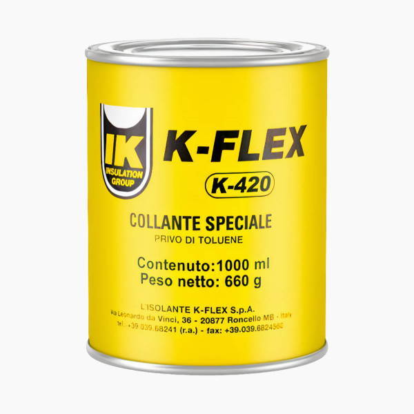 Клей контактный универсальный K-FLEX K 420 банка 1,0 л